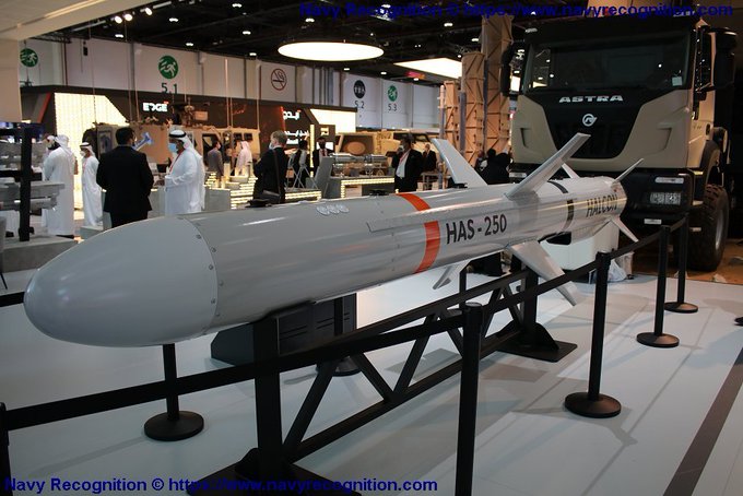 ΗΑΕ: Παρουσίασαν πύραυλο επιφανείας-επιφανείας με εμβέλεια 250 χλμ.