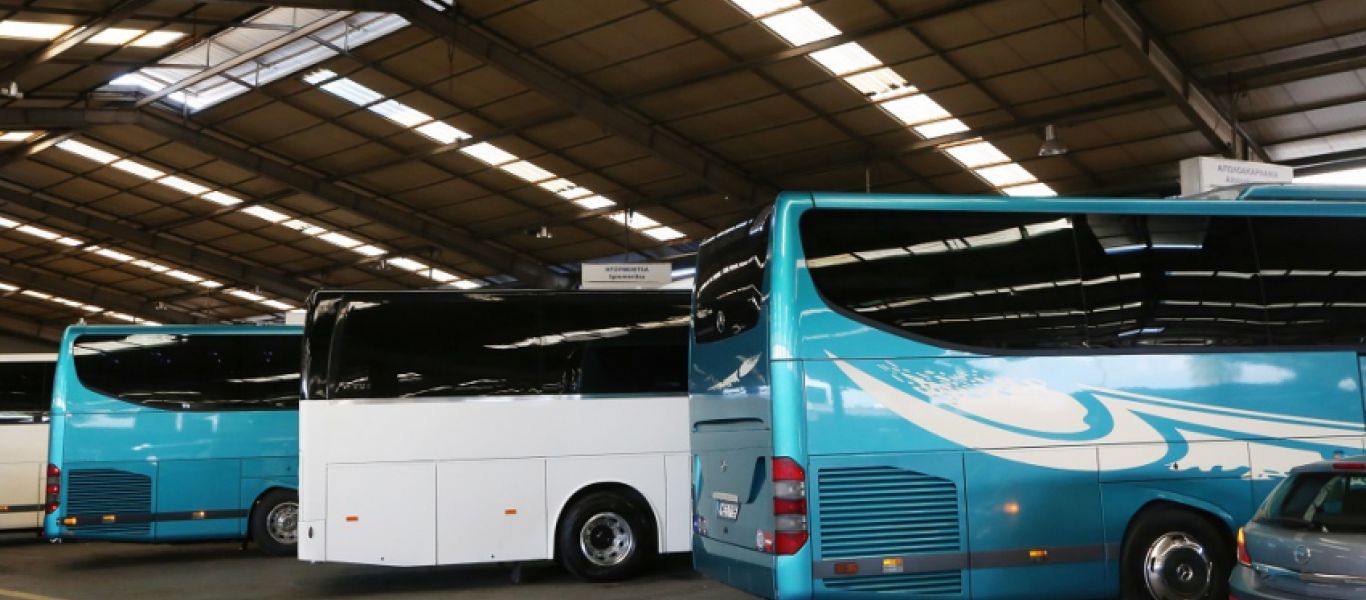 Τέλη κυκλοφορίας: Μειώνονται για τα τουριστικά λεωφορεία