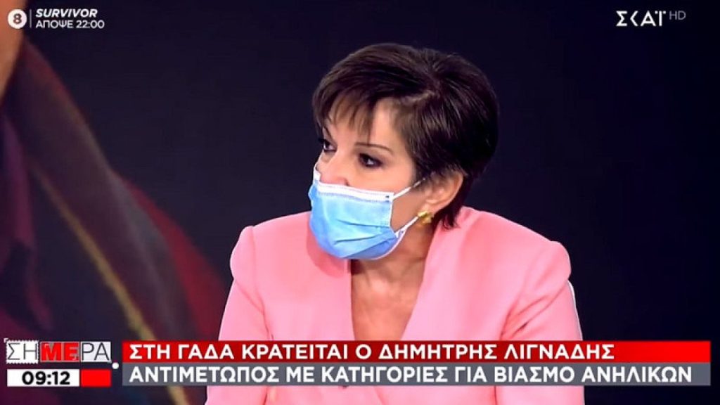 Ι.Μάνδρου: Μετά τους γονείς κατηγόρησε την «αρχαία ελληνική γραμματεία» για την υπόθεση παιδεραστίας του Δ.Λιγνάδη