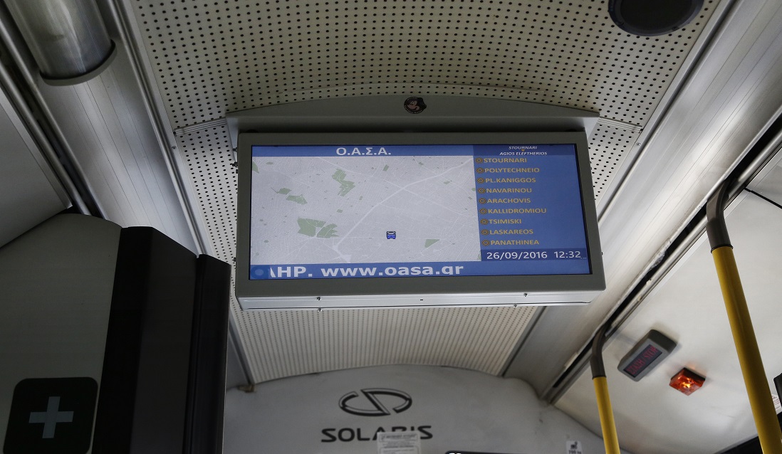ΟΑΣΑ: Χωρίς τηλεματική τα δρομολόγια λεωφορείων και τρόλεϊ