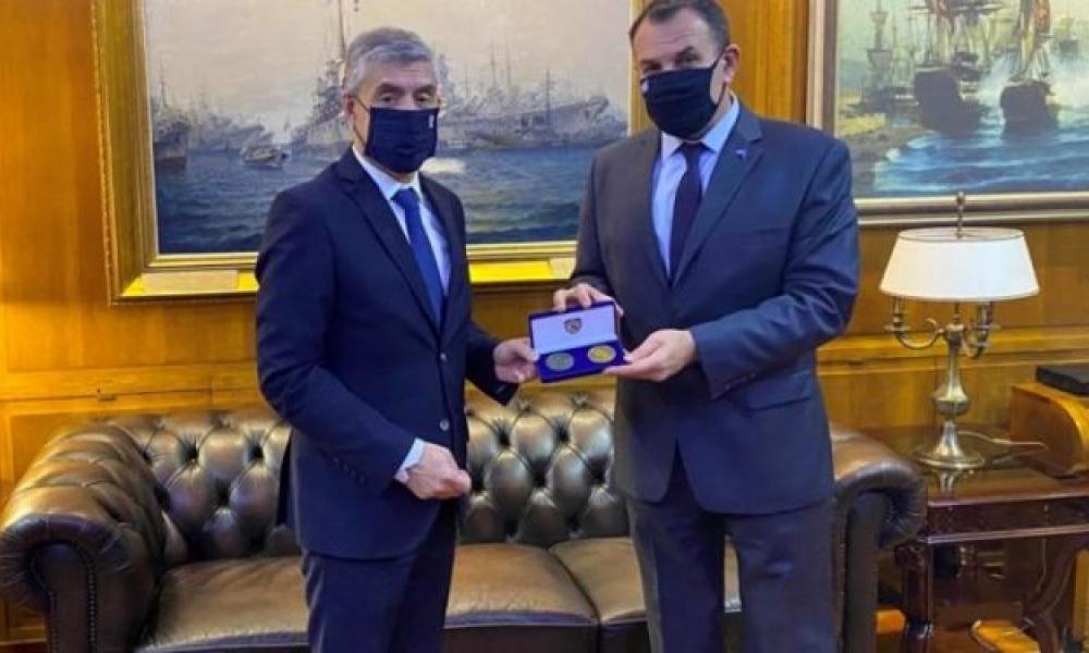 Συνάντηση Ν.Παναγιωτόπουλου με τον Περιφερειάρχη Θεσσαλίας για την πολιτική προστασία και αγορά γεφυρών