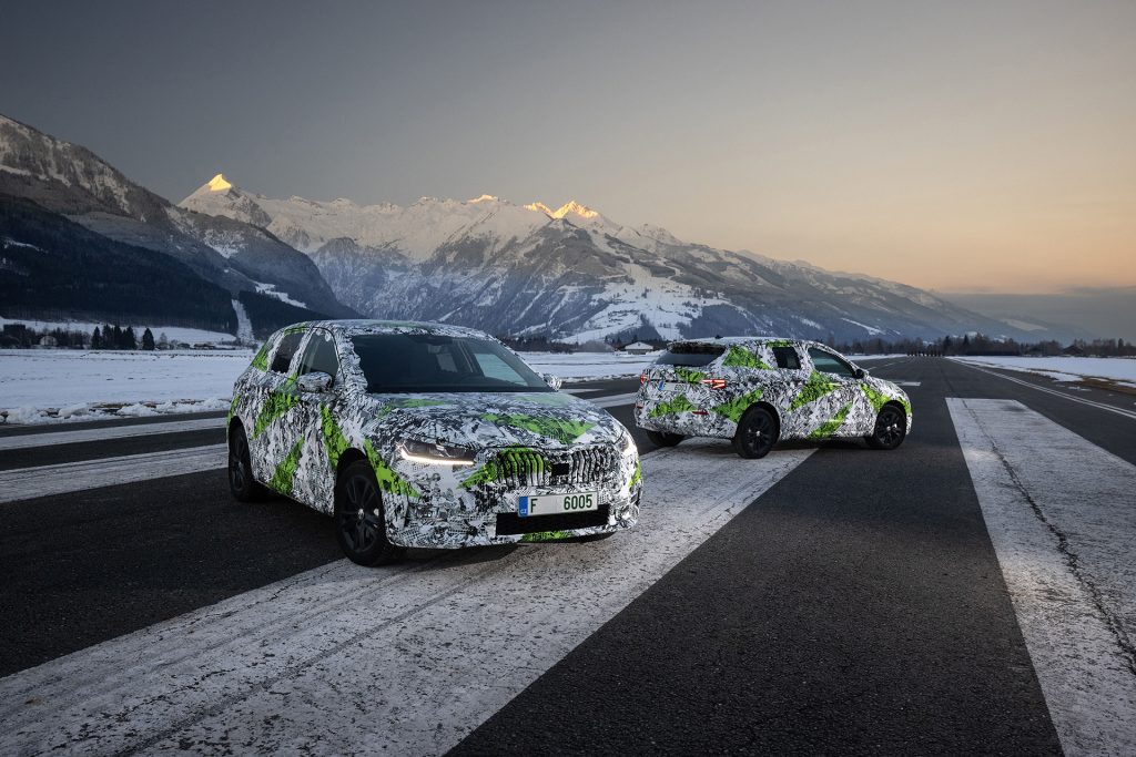 Οι πρώτες καμουφλαρισμένες φωτογραφίες του νέου SKODA FABIA