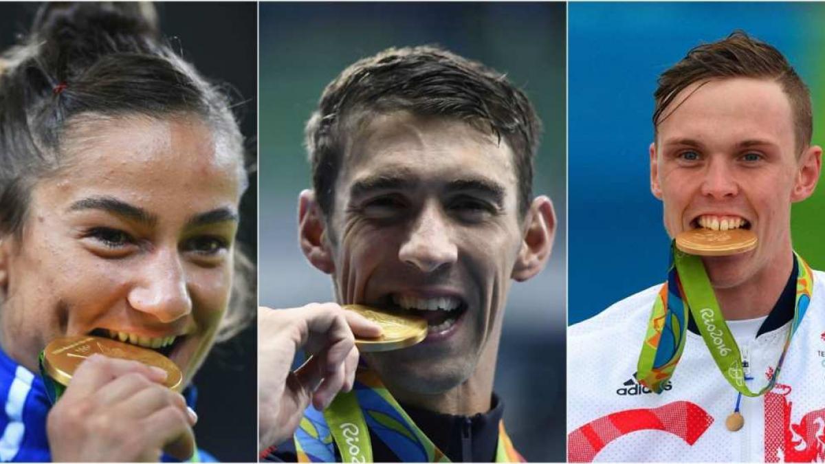 Το γνωρίζατε; – Για αυτό τον λόγο οι Ολυμπιονίκες δαγκώνουν τα μετάλλιά τους