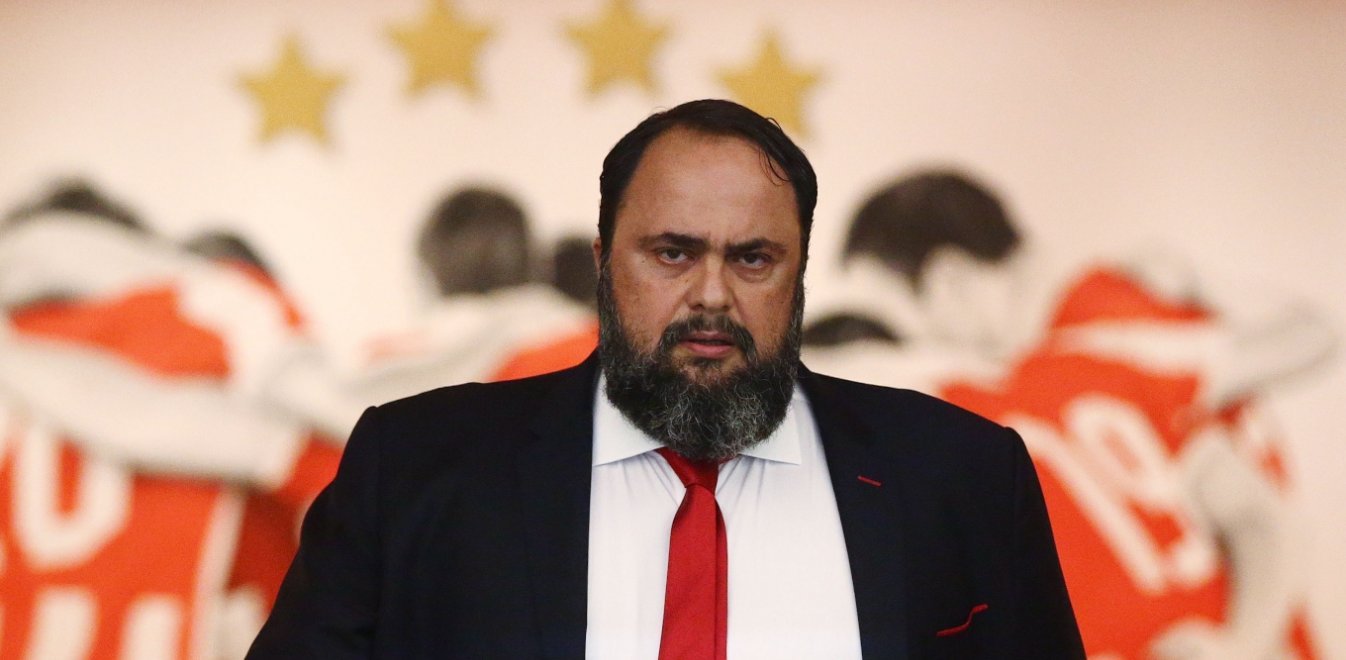 Ολυμπιακός: Ποινή πέντε μηνών απαγόρευσης εισόδου στα γήπεδα στον Βαγγέλη Μαρινάκη