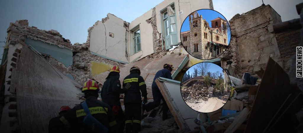 Σείεται η Κεντρική Ελλάδα: Καταιγισμός μετασεισμών 5 Ρίχτερ – «Ισοπεδώθηκαν» ναοί και κτήρια! (φώτο)