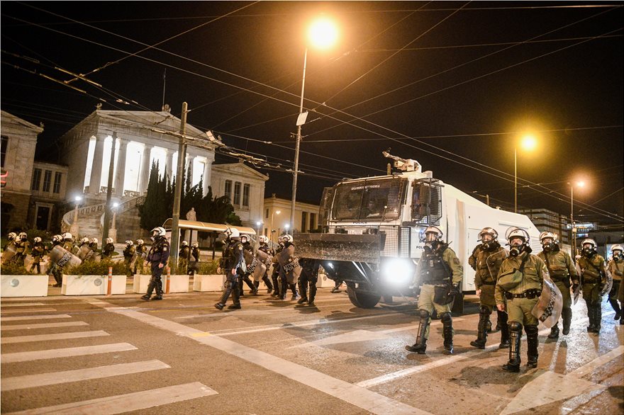 Ολοκληρώθηκε χωρίς ένταση η πορεία για τον Δ.Κουφοντίνα στην Αθήνα (βίντεο)
