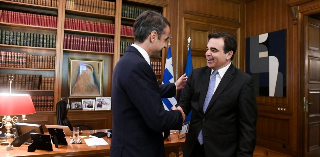 Με τον Μ.Σχοινά συναντήθηκε ο Κ.Μητσοτάκης – Τι συζήτησαν;