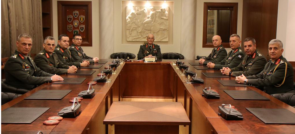 Τους συνταγματάρχες όπλων και σωμάτων έκρινε το Ανώτατο Στρατιωτικό Συμβούλιο