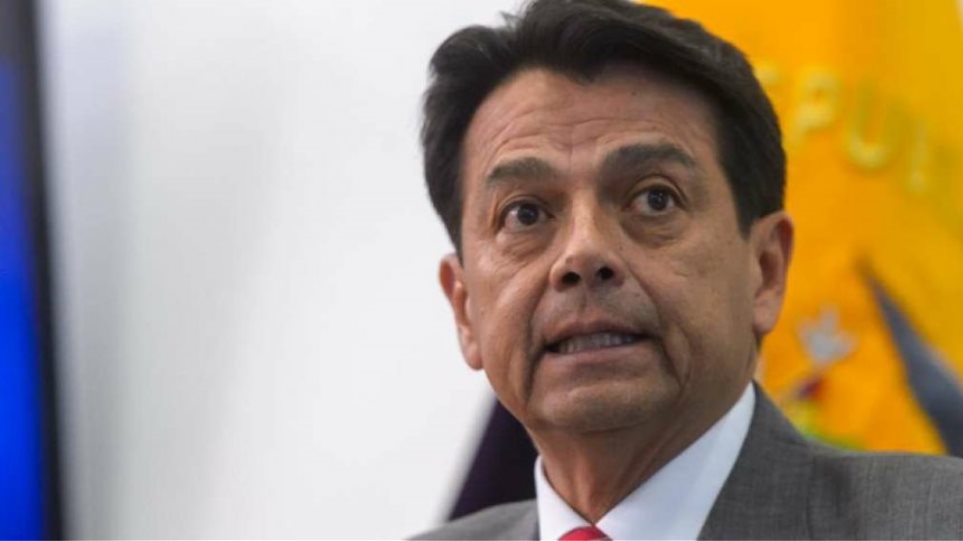 Παραιτήθηκε ο υπουργός Εσωτερικών του Ισημερινού – Ποιους λόγους επικαλέστηκε