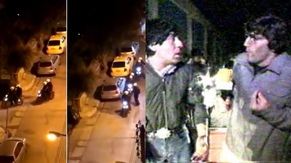 Όταν η αστυνομία παθαίνει ΑΜΑΝ και δέρνει… αυτοκίνητο με αθηναϊκές πινακίδες στην Πανόρμου (βίντεο)