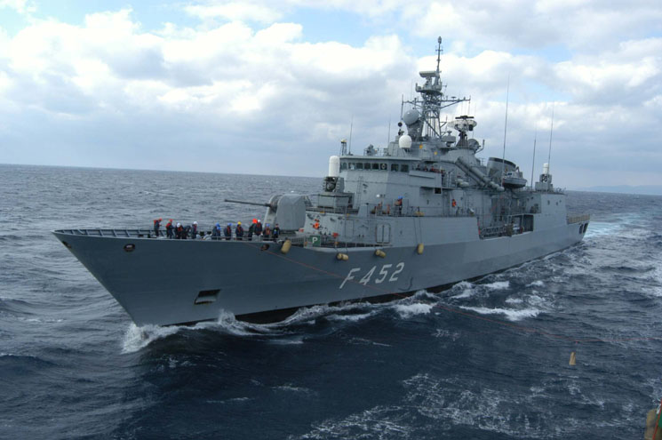 Η φρεγάτα «Ύδρα» πραγματοποίησε συνεκπαίδευση με ισραηλινό πολεμικό πλοίο (φωτο)