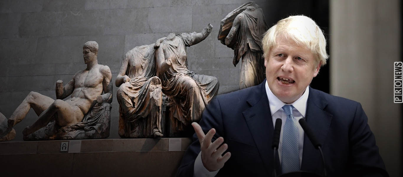 Μ.Τζόνσον: «Τα Γλυπτά του Παρθενώνα δεν θα επιστρέψουν στην Ελλάδα – Τα απέκτησε νόμιμα ο Έλγιν»