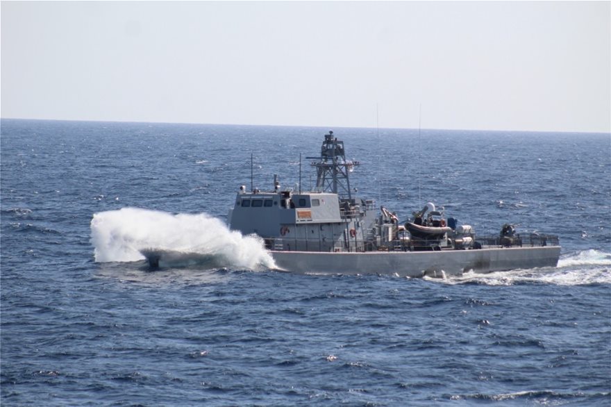 Συμμετοχή του ΠΝ σε πολυεθνική άσκηση στην Ανατολική Μεσόγειο (φωτο)