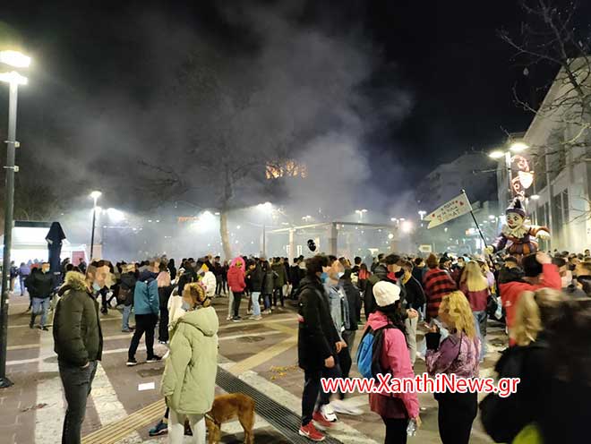 Ξάνθη: Έτσι γιόρτασε ο κόσμος το καρναβάλι παρά τις κυβερνητικές απαγορεύσεις
