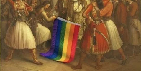 Με στήριξη Μητσοτάκη οι ΛΟΑΤΚΙ μετέτρεψαν σε… “gay pride parade” την Επανάσταση του 1821! (upd2)