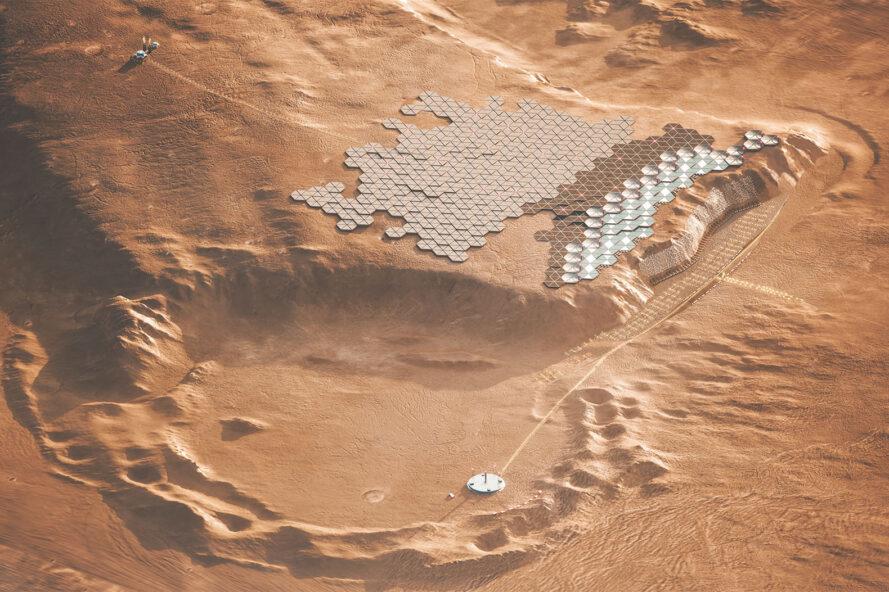 Nüwa: Δεν θα μοιάζει και πολύ με πόλη αλλά έτσι οραματίζονται την πρωτεύουσα του πλανήτη Άρη