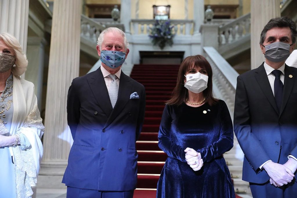 Κάρολος σε ΠτΔ: «Ευκαιρία να θυμηθούμε ποιος ήταν ο ρόλος της Βρετανίας στον αγώνα για την ελληνική ανεξαρτησία»