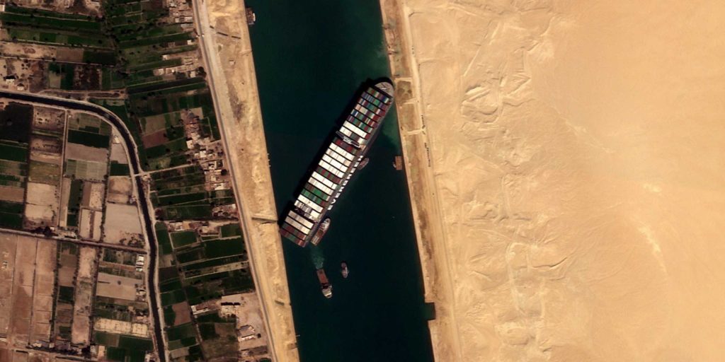 Διώρυγα του Σουέζ: Το Κάιρο θα διεκδικήσει αποζημιώσεις από την πλοιοκτήτρια εταιρεία του  Ever Given