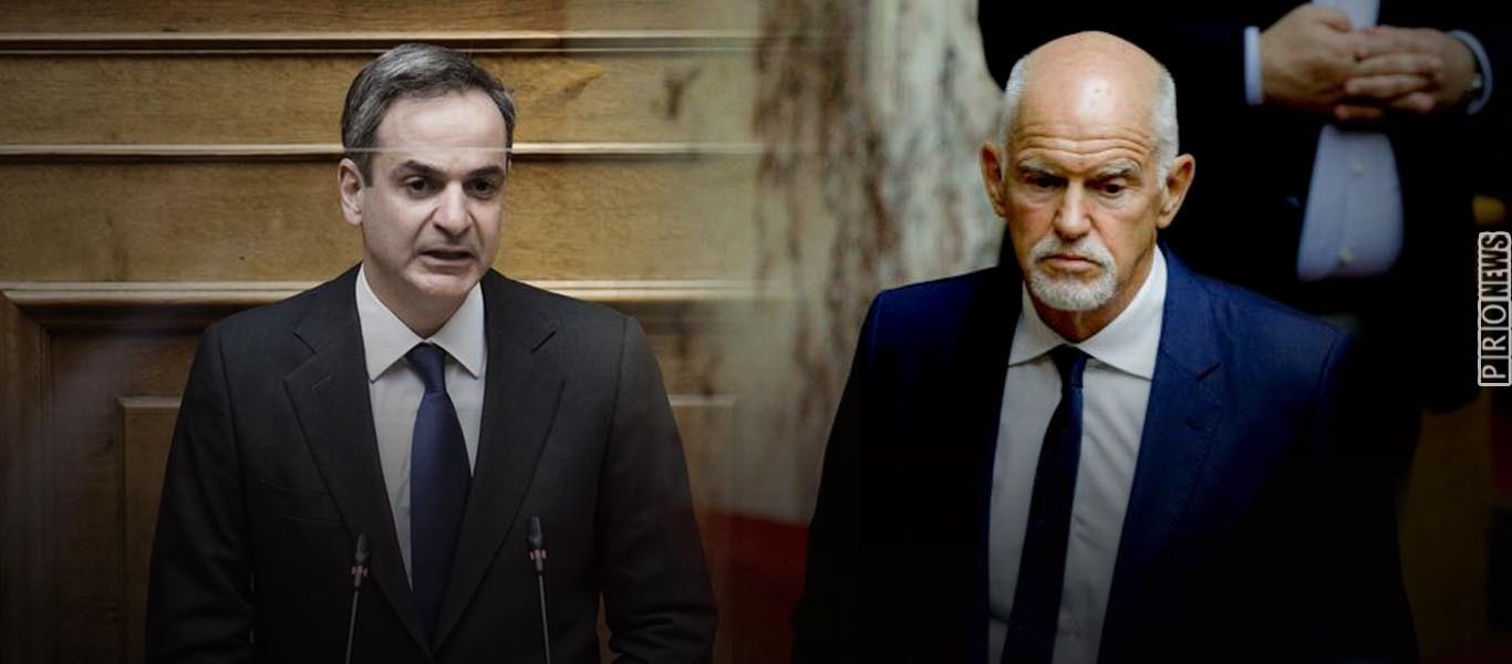 Νέος Γ.Παπανδρέου ο Κ.Μητσοτάκης: Το «λεφτά υπάρχουν» έγινε «το ΕΣΥ αντέχει» ενώ διασωληνώνουν ασθενείς σε διαδρόμους