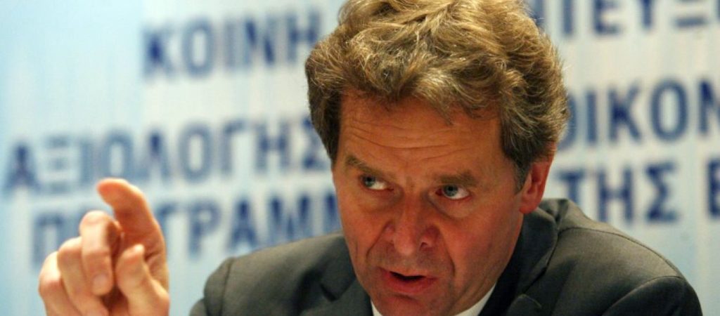 Αφού διέλυσε την Ελλάδα ο Π.Τόμσεν της «Τρόικας» τώρα μιλά για τα λάθη: «Έπρεπε να γίνει αναδιάρθρωση χρέους το 2010»