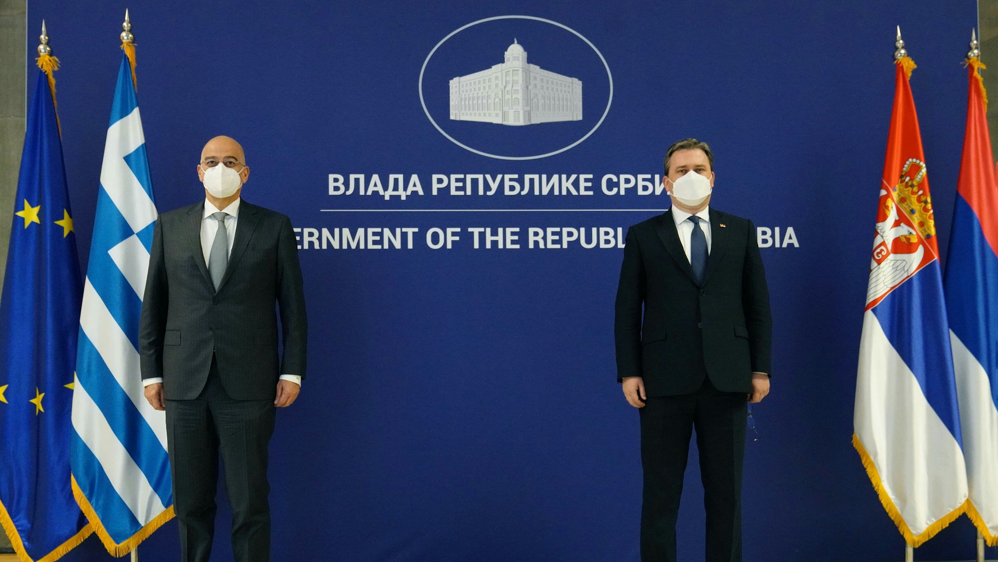 Ν.Δένδιας στη Σερβία: Συναντήσεις με πρόεδρο Βούτσιτς και Πατριάρχη Σέρβων Πορφύριο