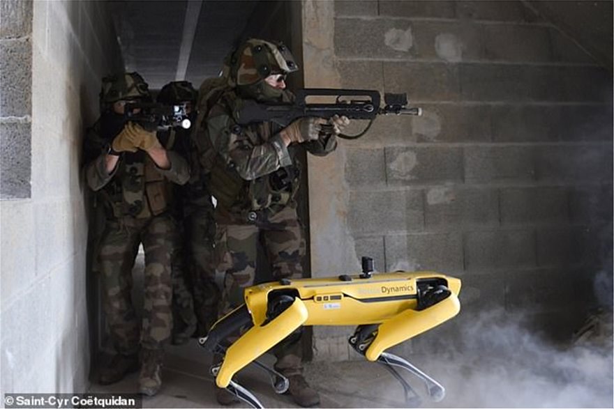 Το μέλλον είναι εδώ: Το Robodog που δοκιμάζει ο γαλλικός στρατός για μάχη (βίντεο)