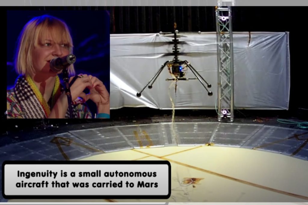 Βίντεο κλιπ.. στον Άρη!