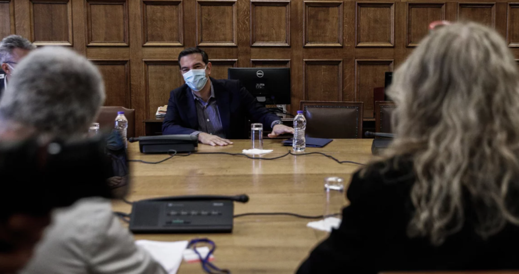 Ο Α.Τσίπρας συναντήθηκε με εκπροσώπους δικαστικών υπαλλήλων