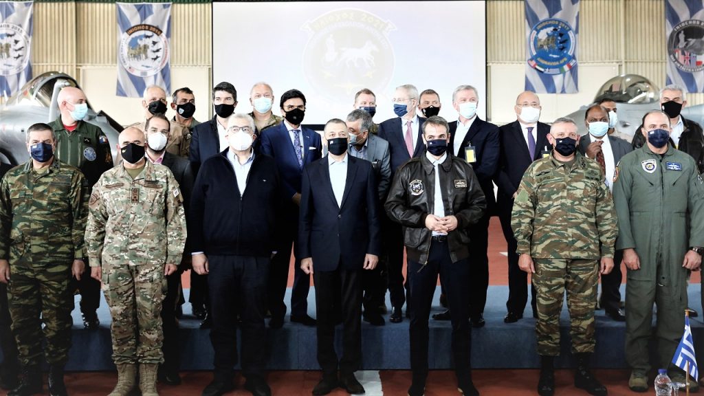 Στην αεροπορική βάση της Ανδραβίδας ο Κ.Μητσοτάκης για τον «Ηνίοχο 2021» (φώτο)