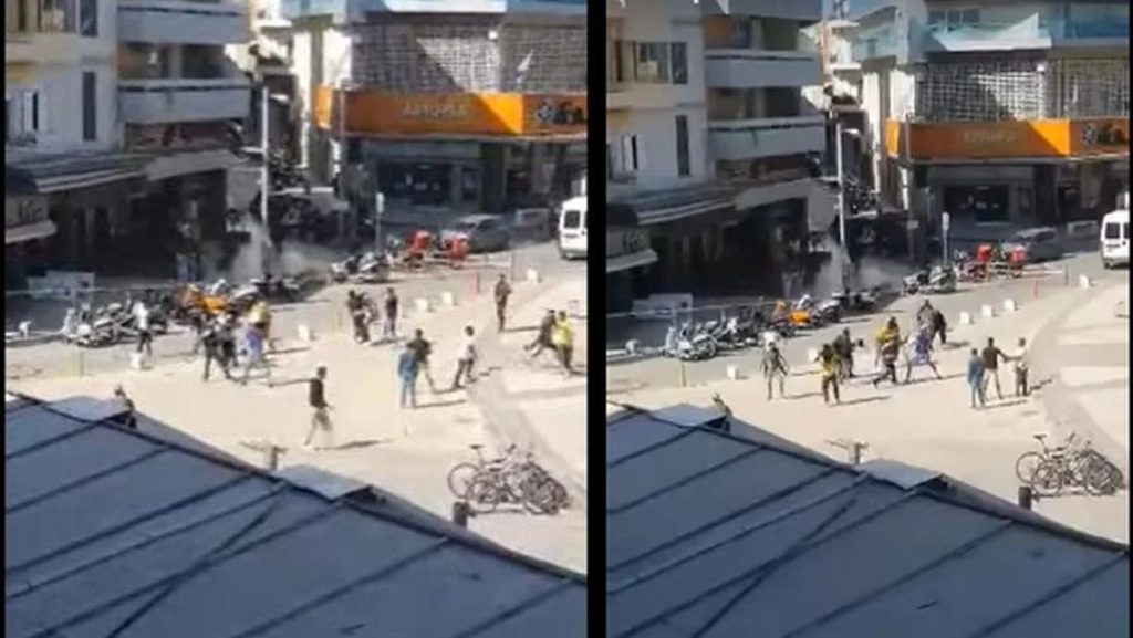 Το Ηράκλειο έγινε… Ισλαμαμπάντ: Άγριο ξύλο μεταξύ Πακιστανών στο κέντρο της πόλης (βίντεο)