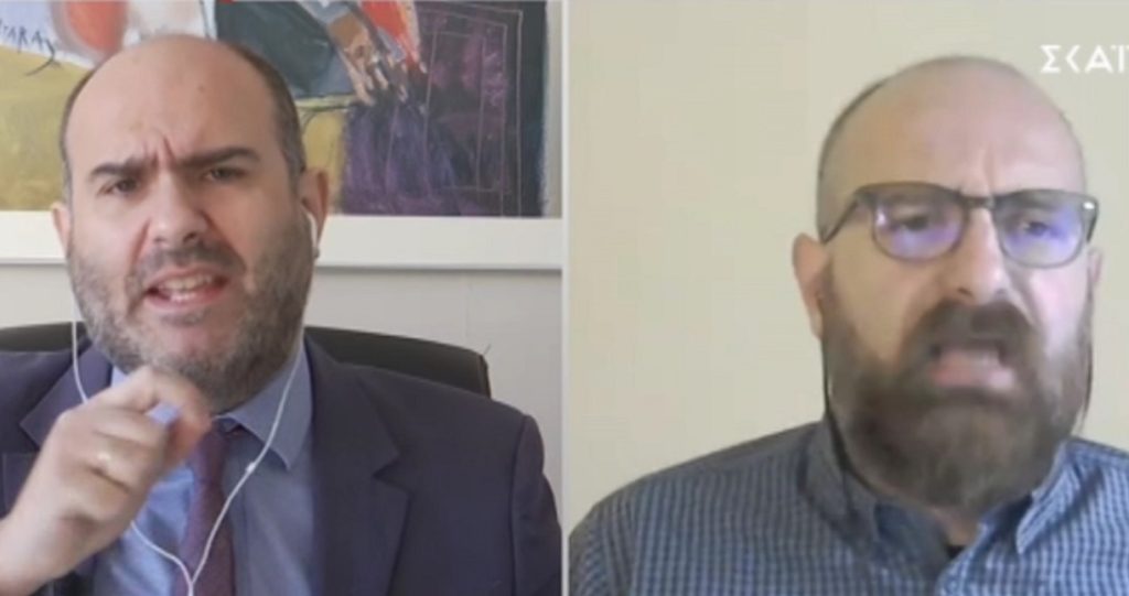 Άγριος τσακωμός on air για Δ.Μαρκόπουλο & Ν.Σβέρκο: «Είσαι ένα περιφερόμενο fake news» (βίντεο)
