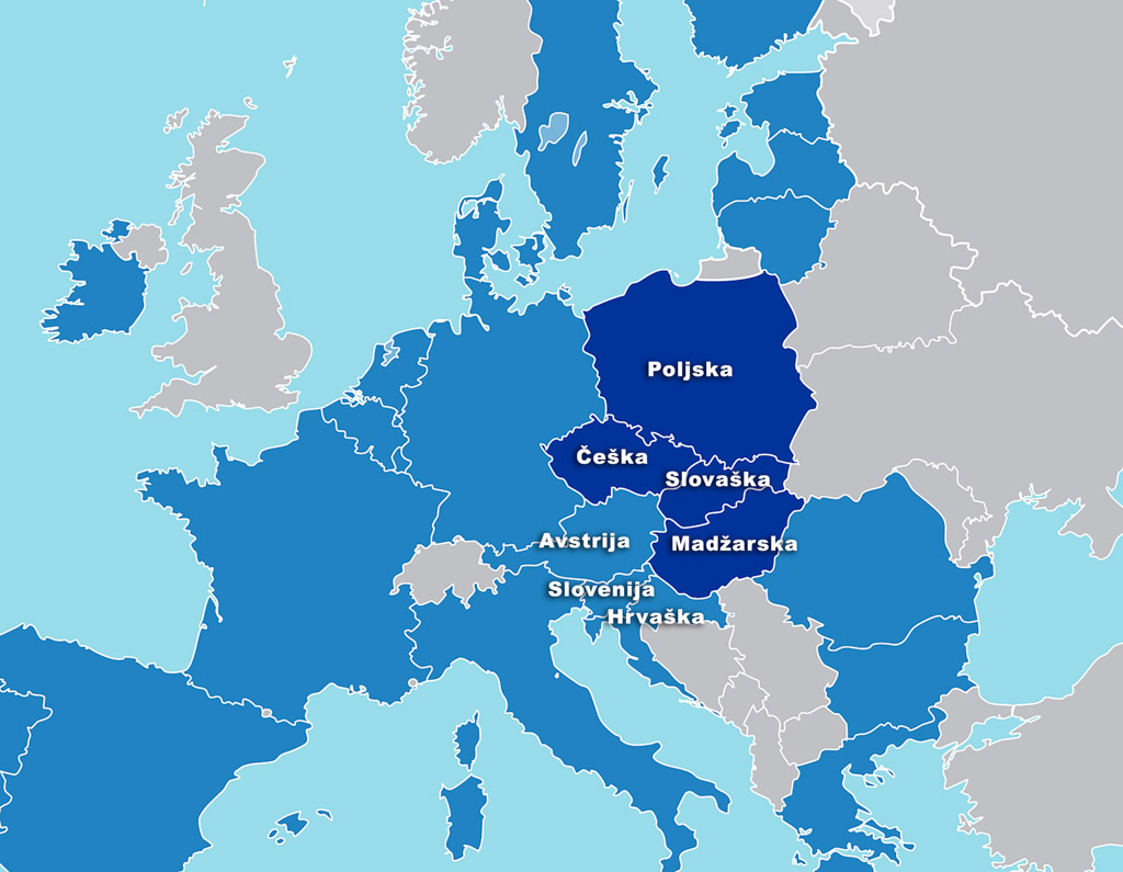 Αυστρία, Σλοβενία ​​και Κροατία προσχωρούν στην «Ομάδα του Βίσεγκραντ»
