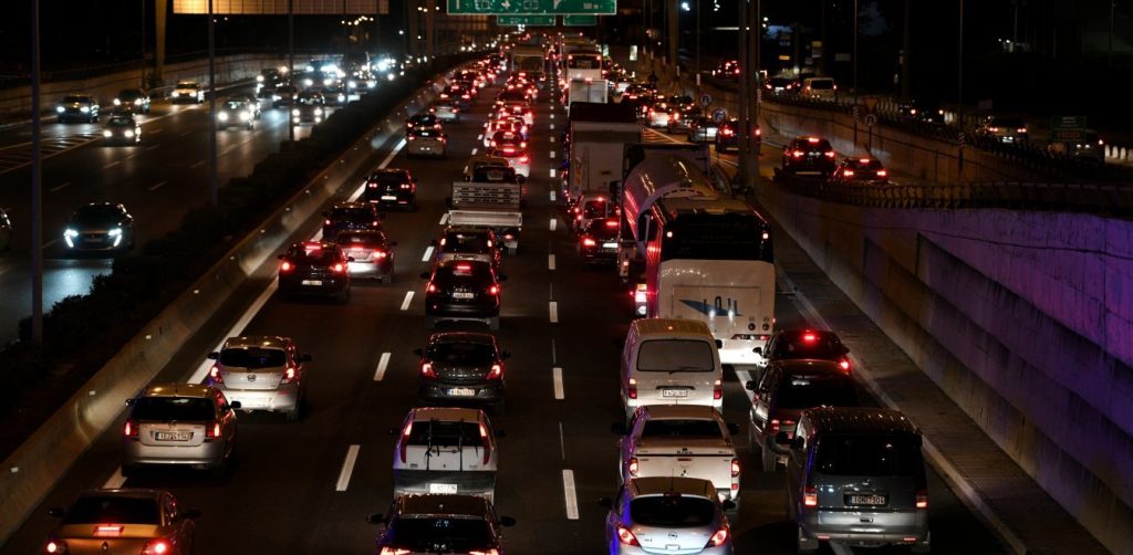 Μποτιλιάρισμα στον Κηφισό στο ρεύμα προς Πειραιά