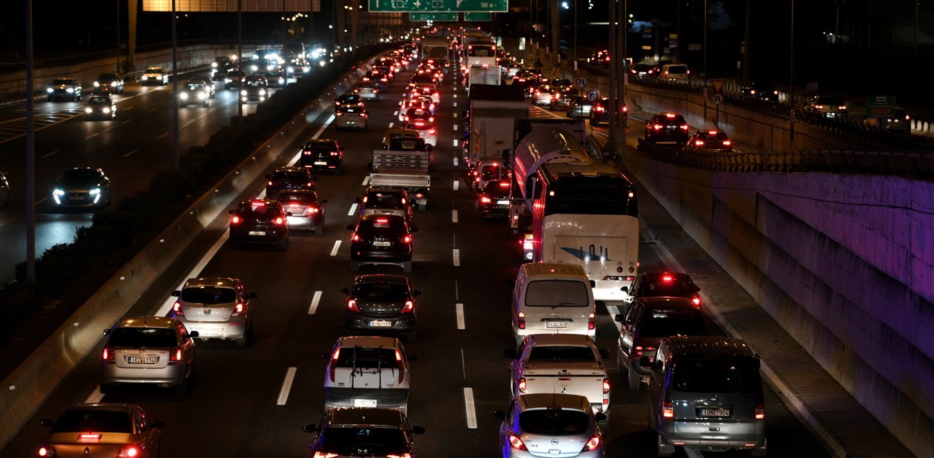Μποτιλιάρισμα στον Κηφισό στο ρεύμα προς Πειραιά