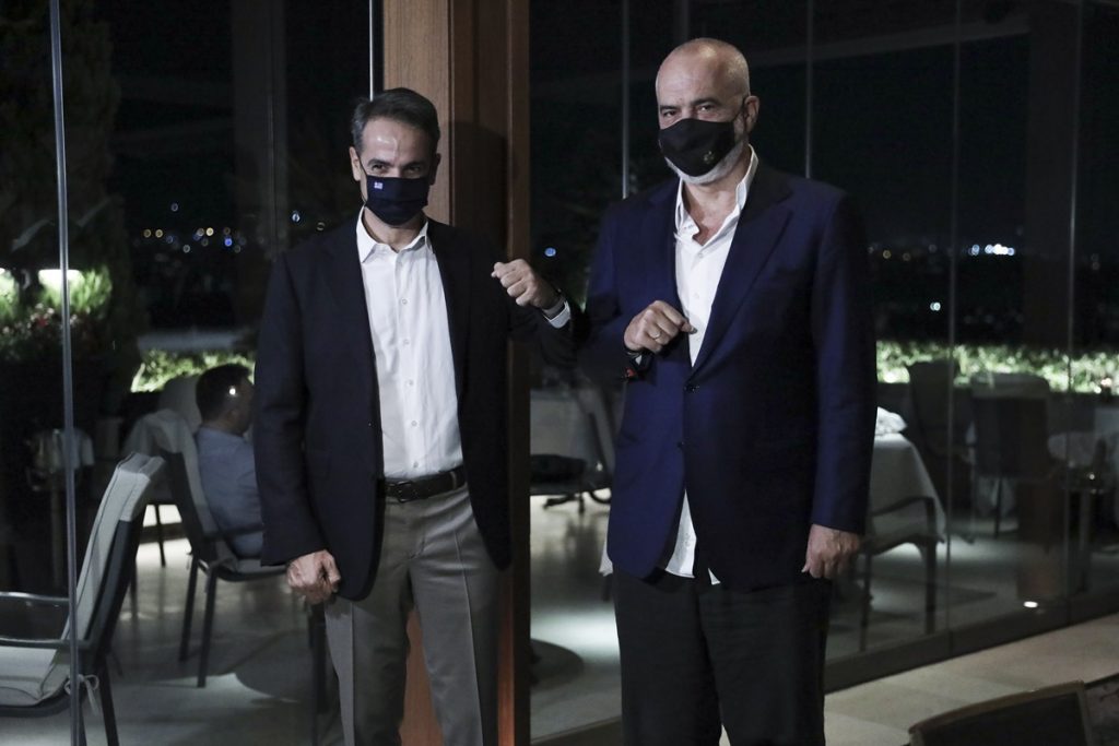 Ο Κ.Μητσοτάκης συνεχάρη τον Ε.Ράμα για την διαφαινόμενη εκλογή του