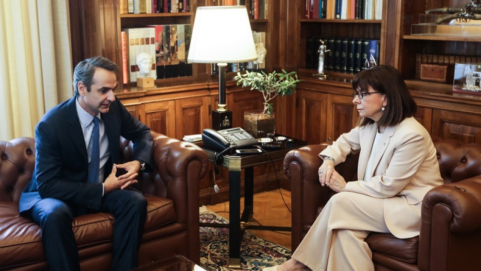 Τι συζήτησαν Κ.Μητσοτάκης και Κ.Σακελλαροπούλου στη συνάντησή τους στο Προεδρικό Μέγαρο;