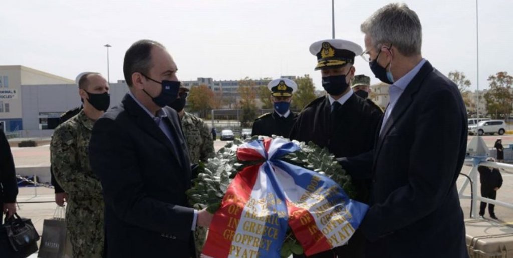 Επιθεώρηση σκαφών της ακτοφυλακής των ΗΠΑ πραγματοποίησε ο Γ.Πλακιωτάκης