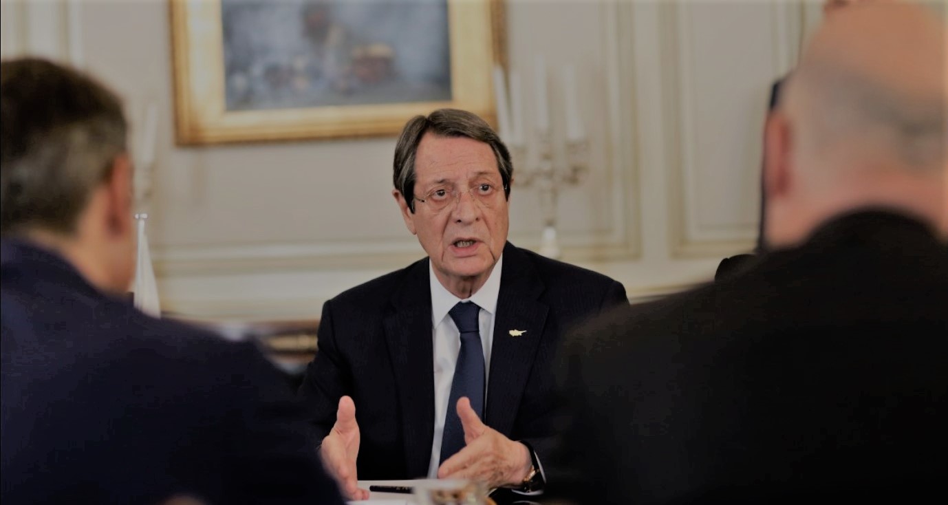 Ν.Αναστασιάδης για Κυπριακό: «Καμία ανοχή στη δημιουργία νέων τετελεσμένων»