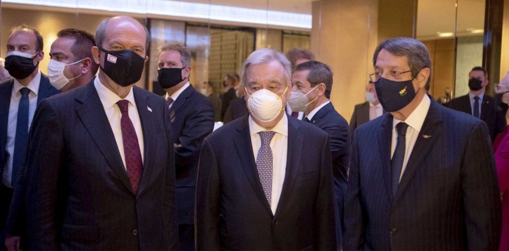 Οριστικό ναυάγιο στις συνομιλίες για το Κυπριακό: Νέα άτυπη σύνοδο σε 2-3 μήνες εξήγγειλε ο Α.Γκουτέρες