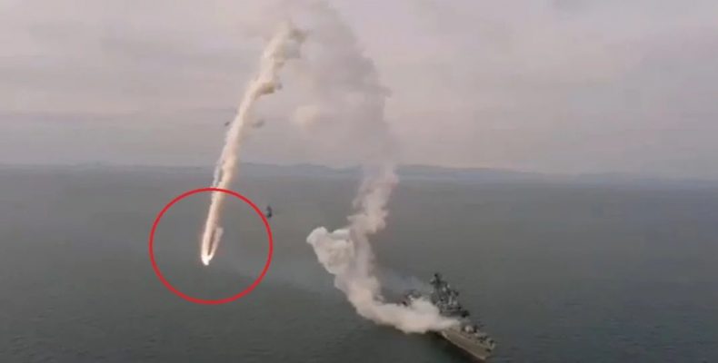 Ρωσία: Η εκτόξευση πυραύλου κρουζ τύπου Kalibr τελικά δεν πήγε όπως περίμεναν (βίντεο)