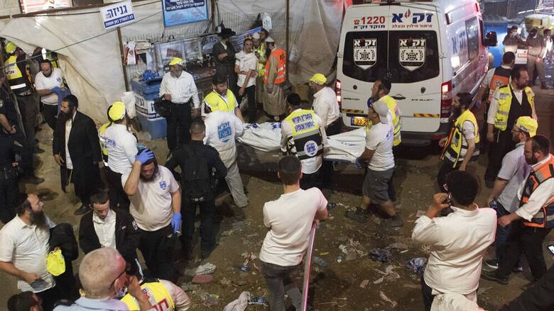 Ισραήλ: Και παιδιά ανάμεσα στους πιστούς που ποδοπατήθηκαν στη θρησκευτική εκδήλωση στο όρος Μερόν