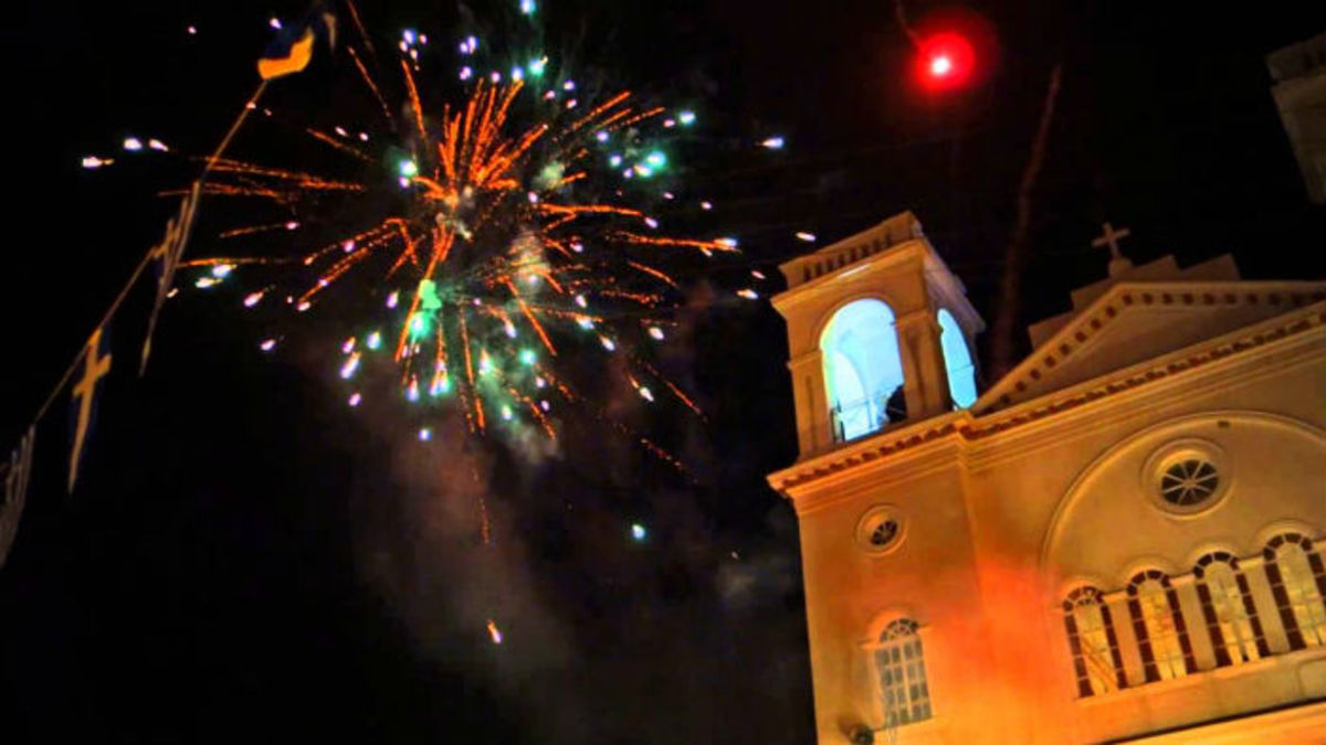 Στη Χίο τήρησαν την παράδοση: Έκαναν Ανάσταση στις 12 το βράδυ – Και μετά σείστηκε η εκκλησία (βίντεο)