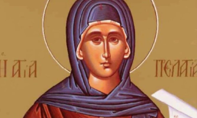 Ποια ήταν η Αγία Πελαγία που τιμάται σήμερα;