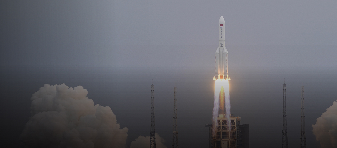 Εκτός ελέγχου κινεζικός πύραυλος 21 τόνων – Πέφτει στη Γη και μπορεί να προσγειωθεί σε κατοικημένες περιοχές (βίντεο)