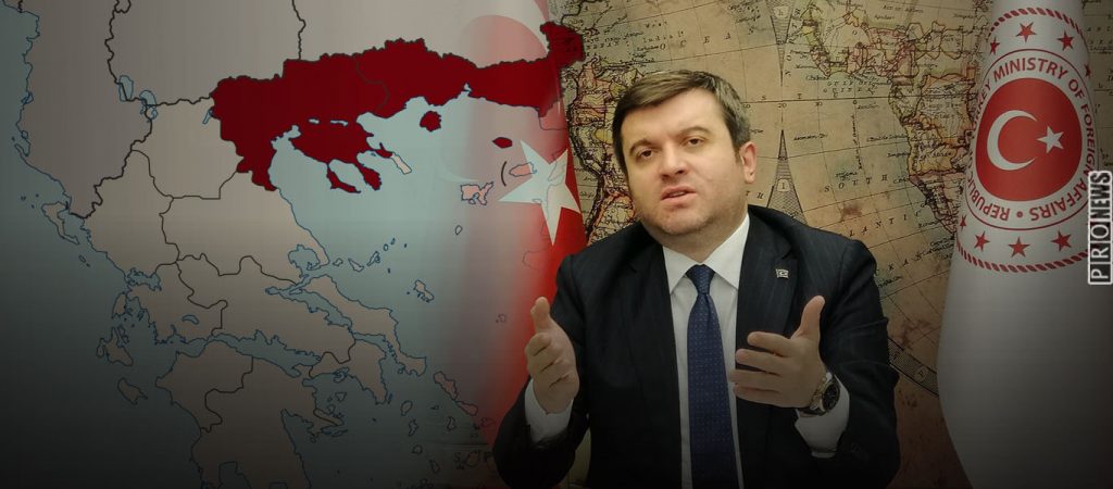 Εξευτέλισε την Ελλάδα με άδεια της κυβέρνησης ο Τούρκος ΥΦΥΠΕΞ στη Θεσ/νίκη: «Υπάρχει καταπιεσμένη τουρκική κοινότητα»