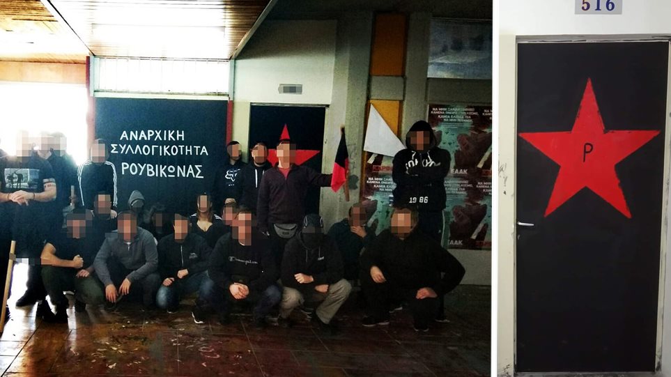 Επίθεση του Ρουβίκωνα στο δικηγορικό γραφείο του Νίκου Ρουσσόπουλου – Για την υπόθεση του γηροκομείου Χανίων