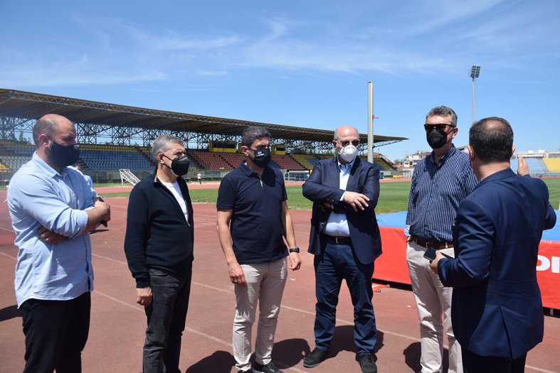 Καρδίτσα: To δημοτικό στάδιο επιθεώρησε σήμερα ο Λ.Αυγενάκης