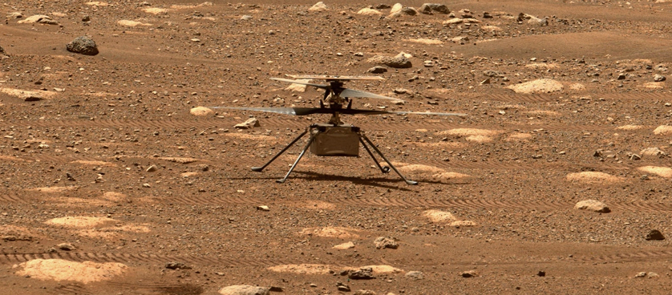 Πέμπτη πτήση για το «Ingenuity» της NASA – Αποτελεί μέρος της διαστημικής αποστολής «Mars 2020» (βίντεο)