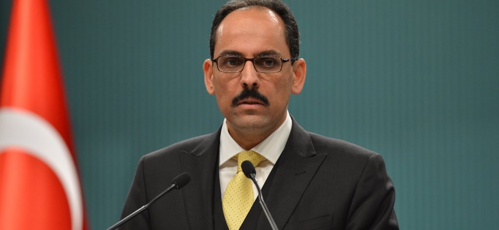 Πρόσκληση του Ι.Καλίν στις ΗΠΑ: «Θέλουμε διάλογο για τα προβληματικά ζητήματα των S-400, των F-35 και των κυρώσεων»