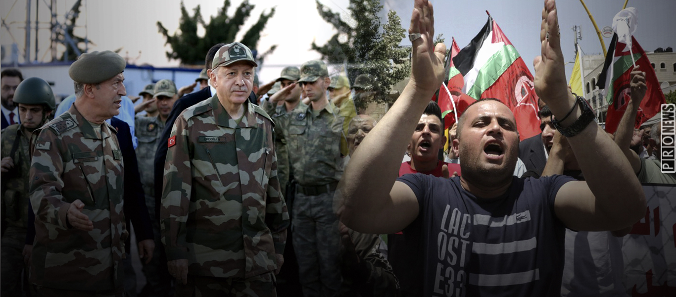 Ιερουσαλήμ: Χιλιάδες Παλαιστίνιοι κάλεσαν τον Ερντογάν  να επέμβει στρατιωτικά – «Για όνομα του θεού στείλε στρατό»!
